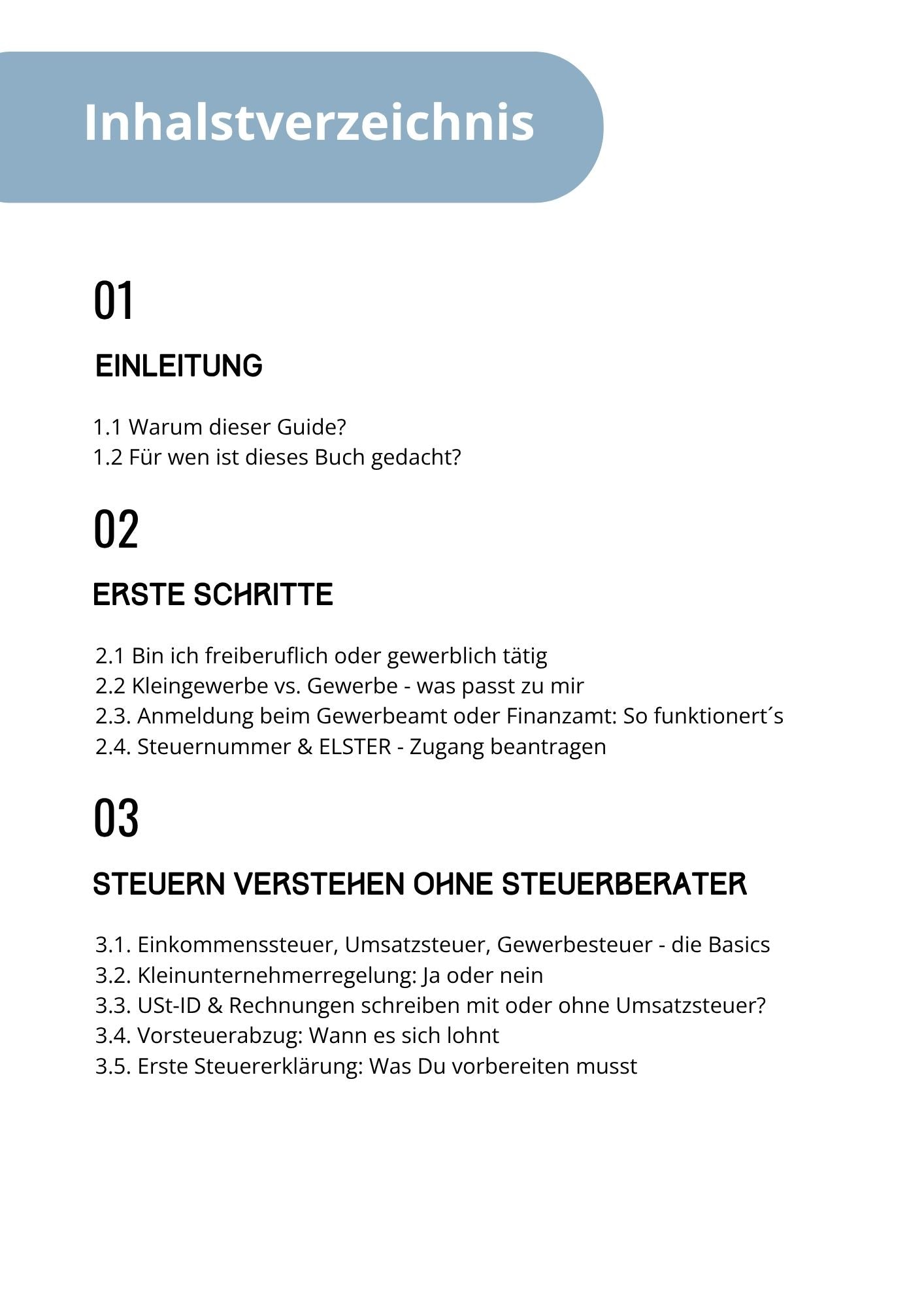 eBook "Selbstständig in Deutschland" Dein Praxisguide für den Start
