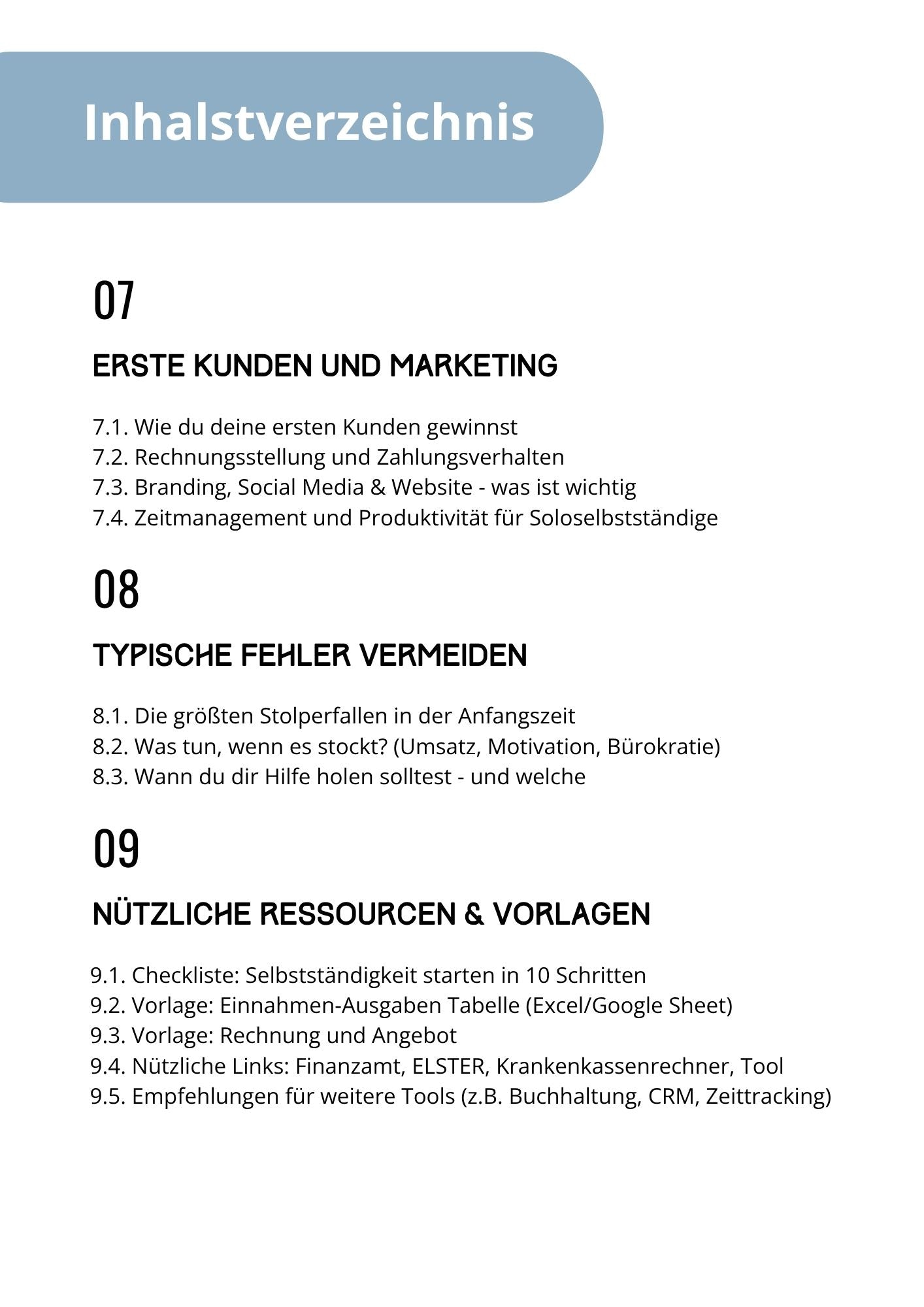 eBook "Selbstständig in Deutschland" Dein Praxisguide für den Start